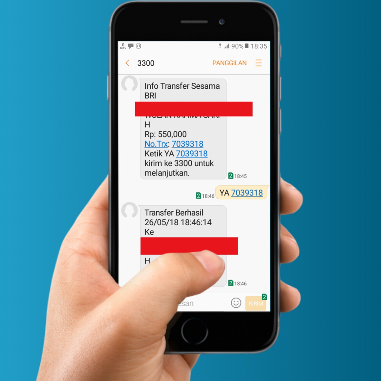 Cara dan Biaya SMS Banking BRI Syariah Terupdate Terbaru ...